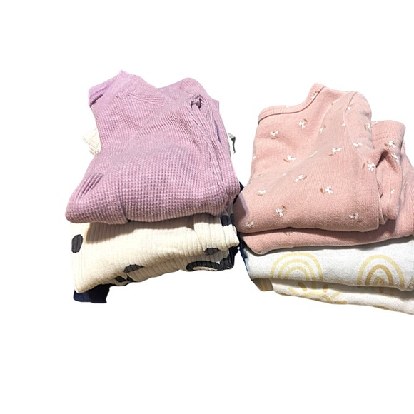 Baby Girl Clothing Lot 25+ Pc 3–9 Month Sleepers Rompers Pants Tops Mixed Brands - Picture 11 of 11